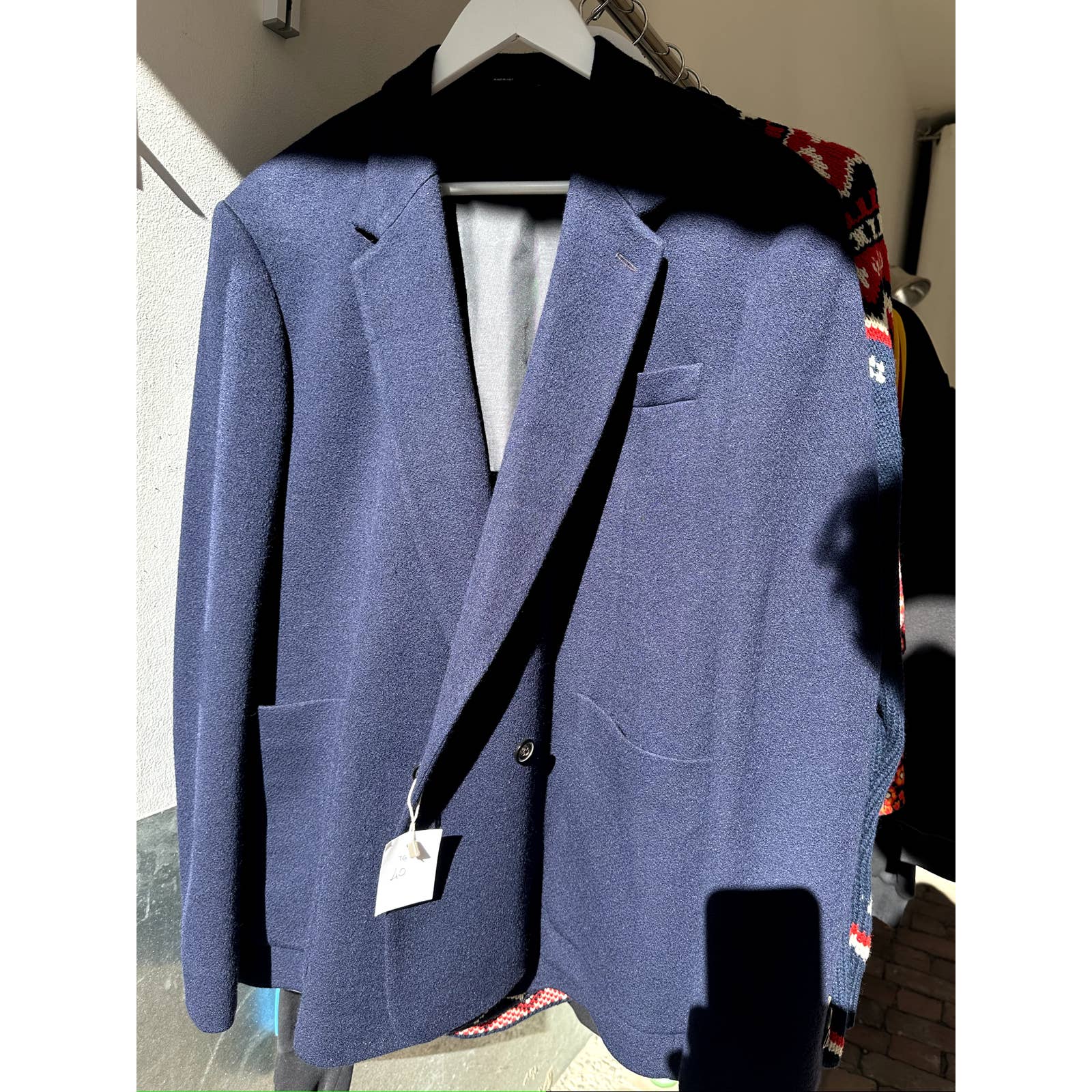 Brand New 1045 Paul Smith Wool Blue Blazer